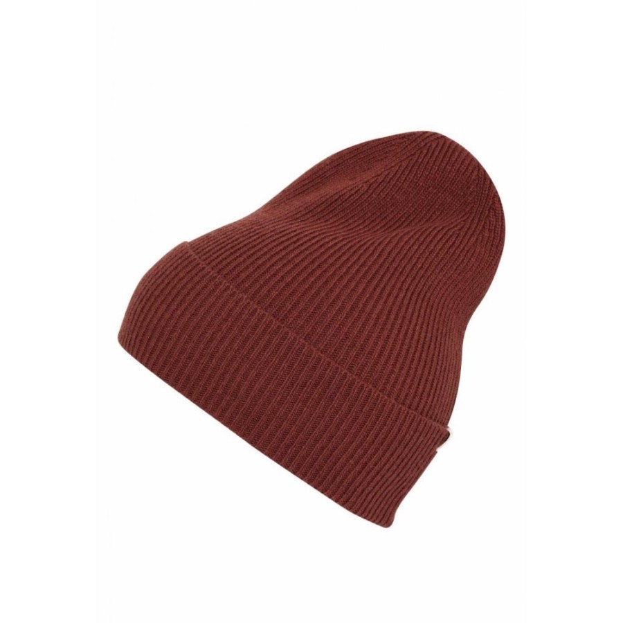 Clothing & Accessories The Children's Shoe Company Hats | Stockholm Beanie Hat In Cherry Mahogany