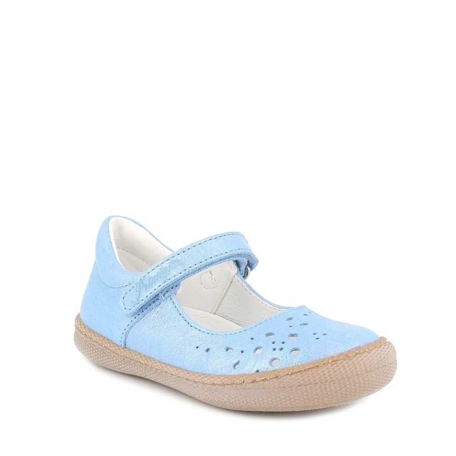 Girls The Children's Shoe Company Mary Jane | Blue Mary Jane Style Shoe