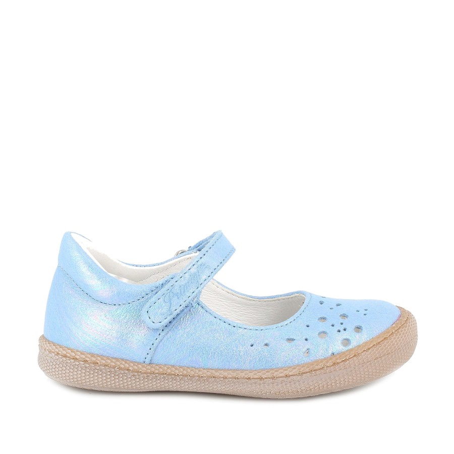 Girls The Children's Shoe Company Mary Jane | Blue Mary Jane Style Shoe