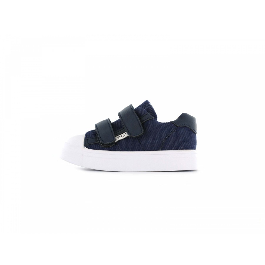 Boys The Children's Shoe Company Canvas | Velcro Canvas & Leather Shoe