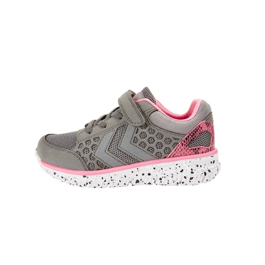 Girls The Children's Shoe Company Trainers | Crosslite Jr Frost Grey