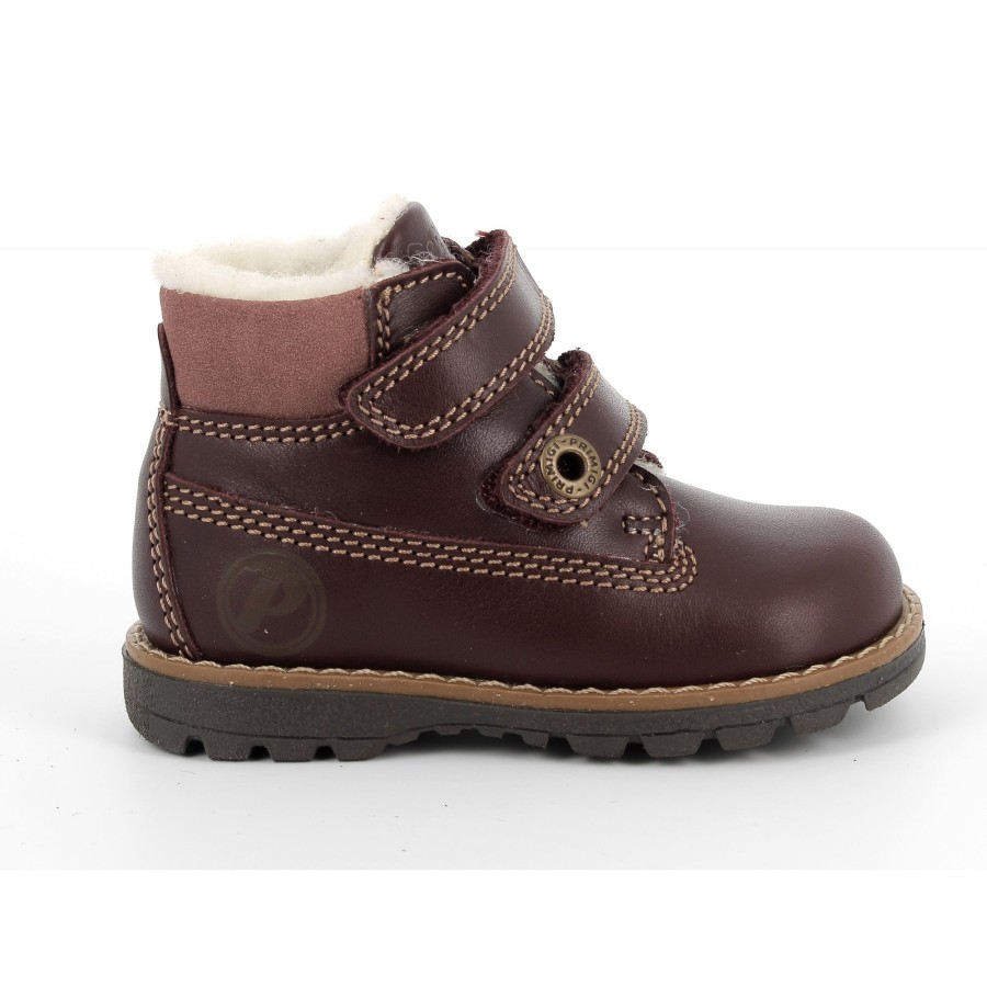 Boys The Children's Shoe Company Short Boots | Stitch Down Velcro Boot