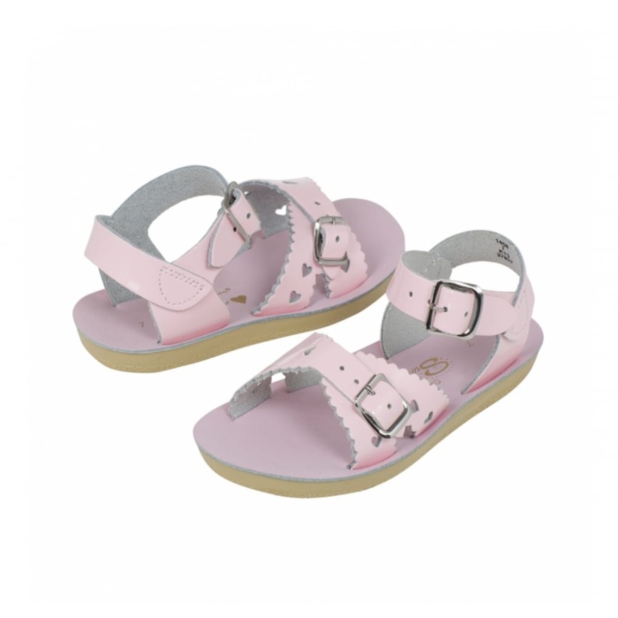 Girls The Children's Shoe Company Waterproof Sandals | Sweetheart Shiny Pink