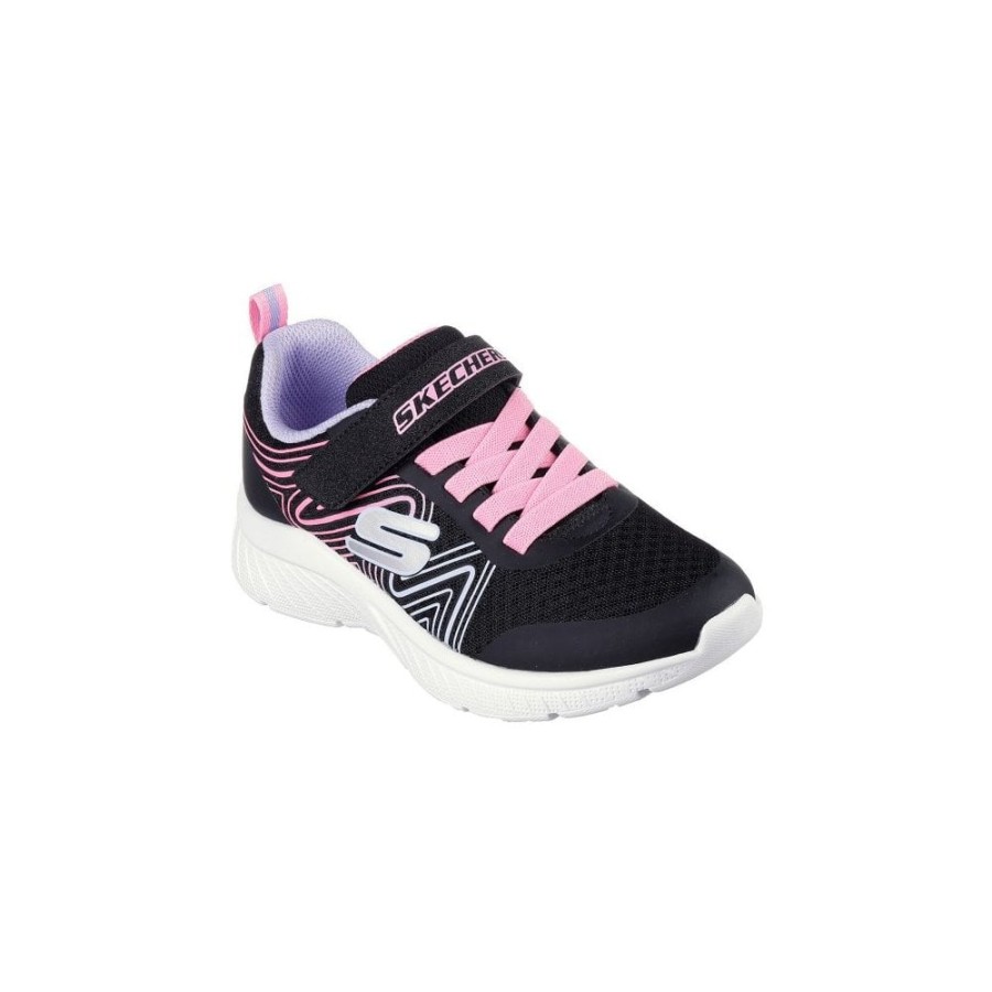 Girls The Children's Shoe Company Trainers | Microspec Plus - Swirl Sweet Trainer