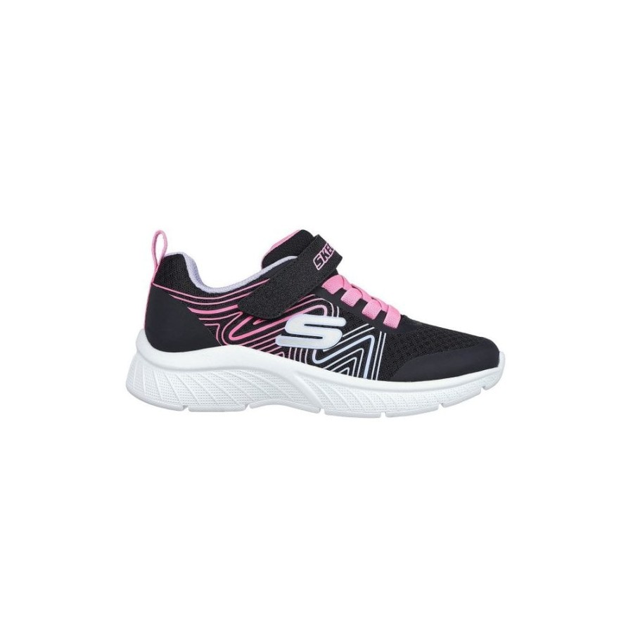 Girls The Children's Shoe Company Trainers | Microspec Plus - Swirl Sweet Trainer