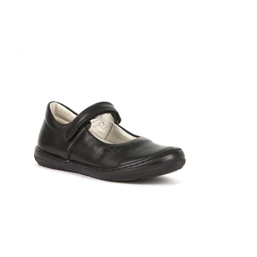 School Shoes The Children's Shoe Company Mary Jane School Shoes | G3140053 Bumper Toe With Flower Imprint