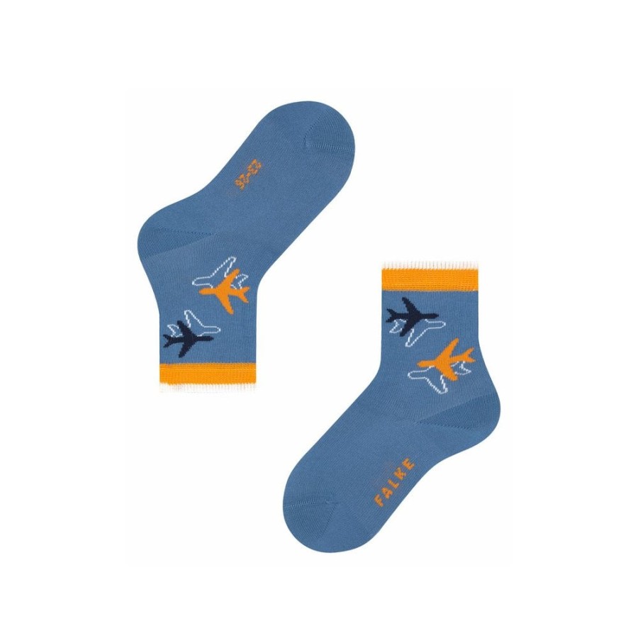 Clothing & Accessories The Children's Shoe Company Socks | Airplane Socks