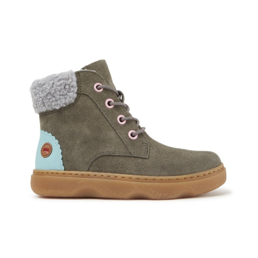 Girls The Children's Shoe Company Short Boots | Kido Zipped & Laced Boot