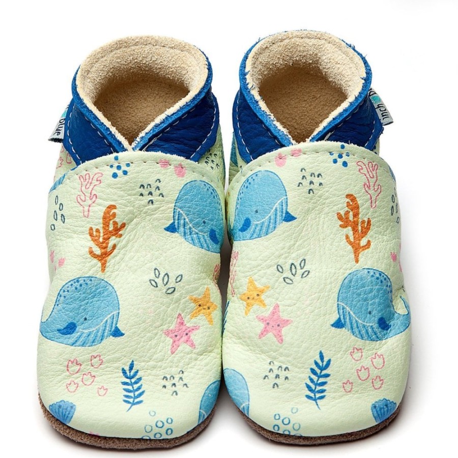 Boys The Children's Shoe Company Pram Shoes | Whale Watch