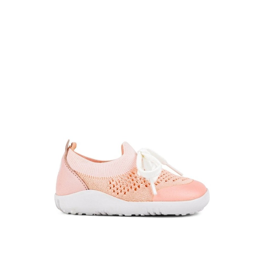 Girls The Children's Shoe Company First Walkers | Su Play Knit Blossom Pink