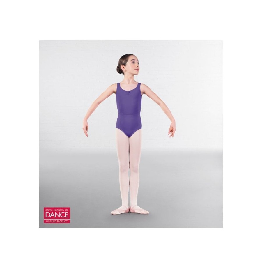 Clothing & Accessories The Children's Shoe Company Leotards & Crossovers | Rad Approved Anna Princess Line Adjustable Ruche Front Leotard