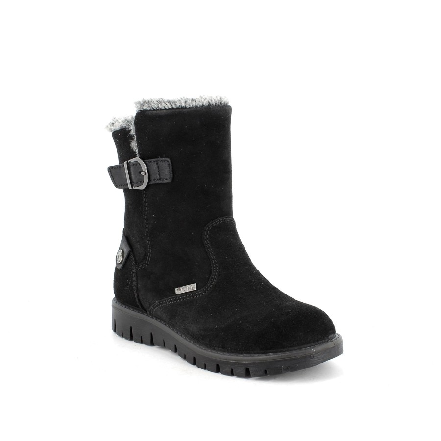 Girls The Children's Shoe Company Long Boots | Progt 28723 Goretex Suede Fluffy Boot