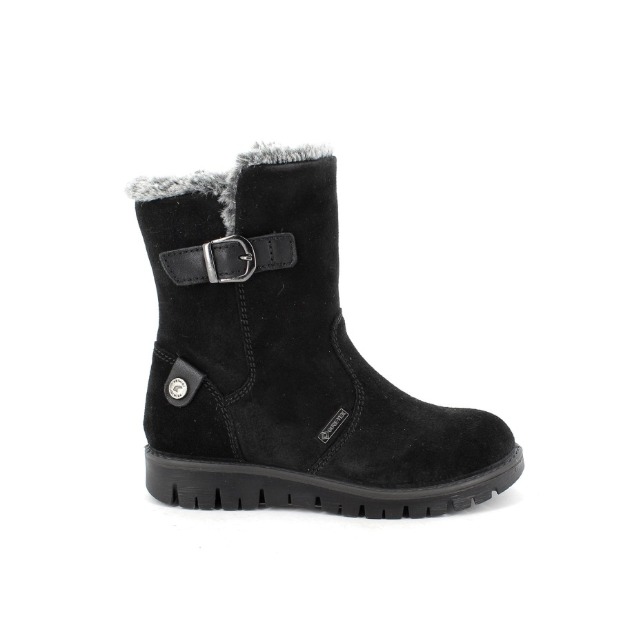 Girls The Children's Shoe Company Long Boots | Progt 28723 Goretex Suede Fluffy Boot