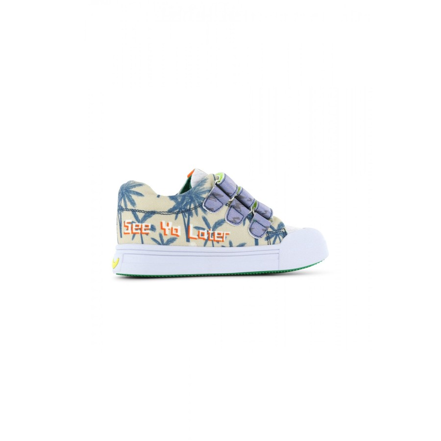 Boys The Children's Shoe Company Canvas | Crocodile Canvas Shoe