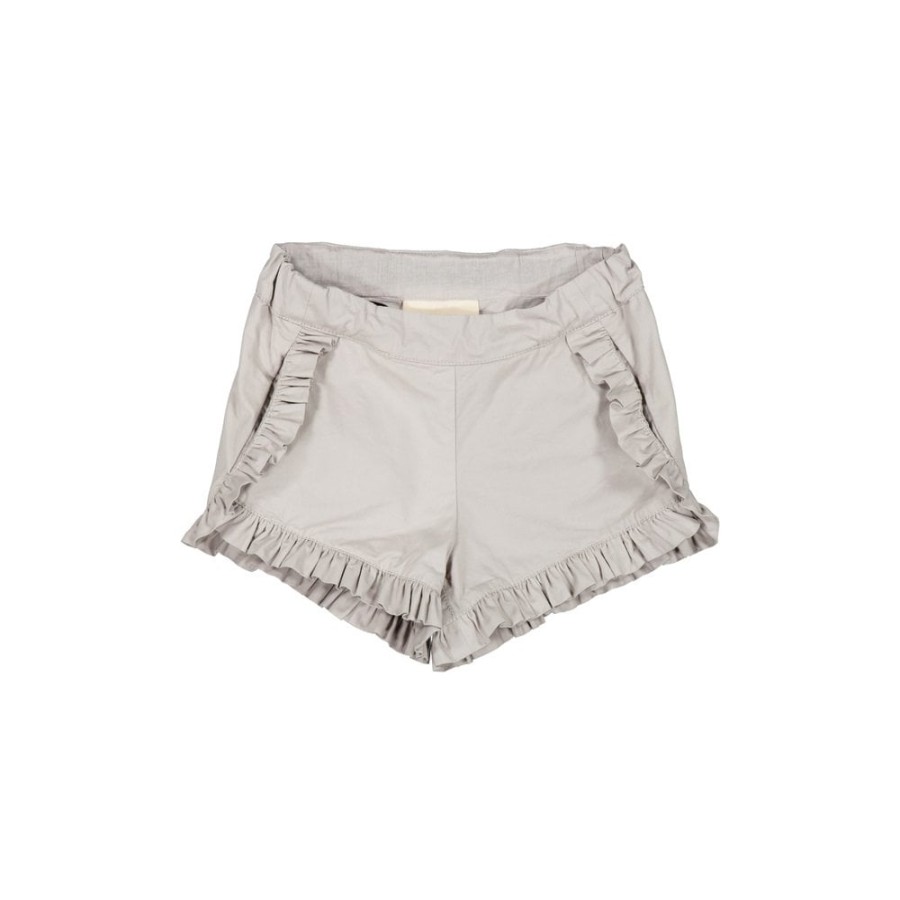 Clothing & Accessories The Children's Shoe Company Shorts | Pytte Chino Twill Shorts In Chalk