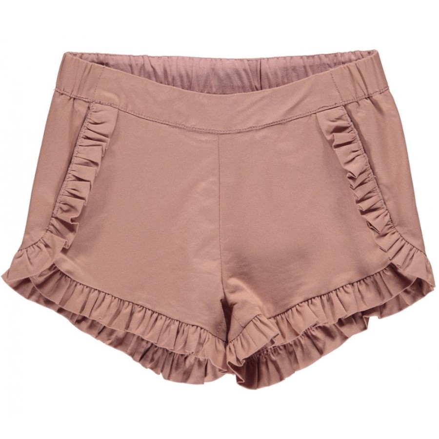 Clothing & Accessories The Children's Shoe Company Shorts | Pytte Chino Twill Shorts - Morning Rose