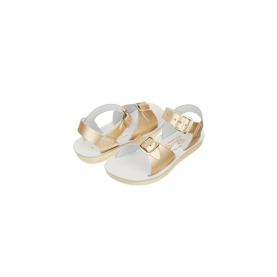 Girls The Children's Shoe Company Waterproof Sandals | Surfer In Gold