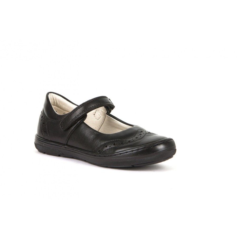 School Shoes The Children's Shoe Company Mary Jane School Shoes | G3140077 Bumper Toe Brogue Detail