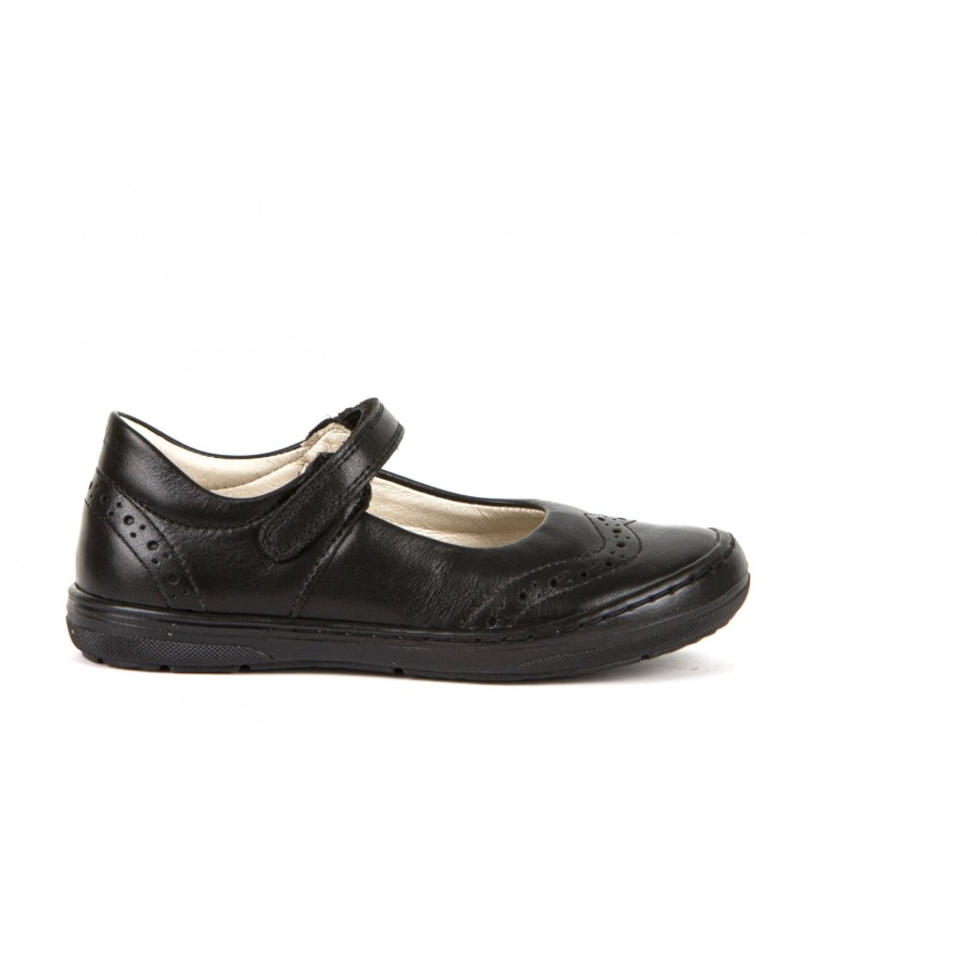 School Shoes The Children's Shoe Company Mary Jane School Shoes | G3140077 Bumper Toe Brogue Detail