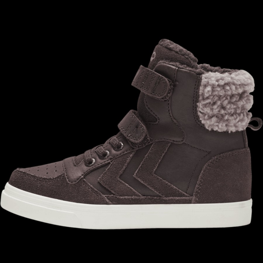 Girls The Children's Shoe Company Short Boots | Fudge High Top Winter Trainer Bordeaux