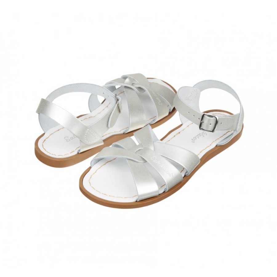 Girls The Children's Shoe Company Waterproof Sandals | Original In Silver