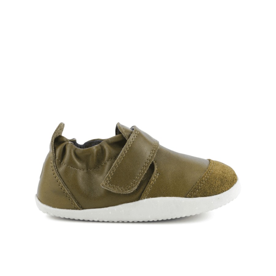 Boys The Children's Shoe Company First Walkers | Xp Marvel First Walker Shoe In Olive