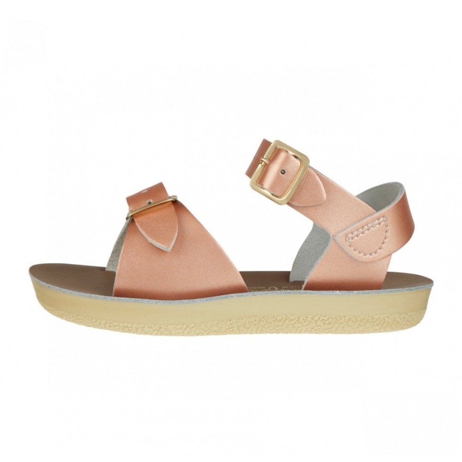 Girls The Children's Shoe Company Waterproof Sandals | Surfer In Rose Gold