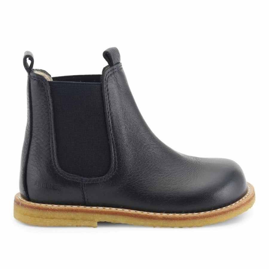 Boys The Children's Shoe Company Short Boots | Chelsea Boot In Navy Blue