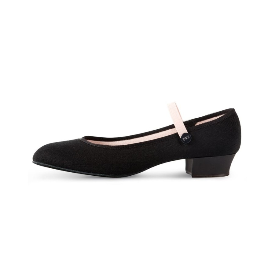 Clothing & Accessories The Children's Shoe Company Dance & Ballet Shoes | Accent Low Heel Character Shoe