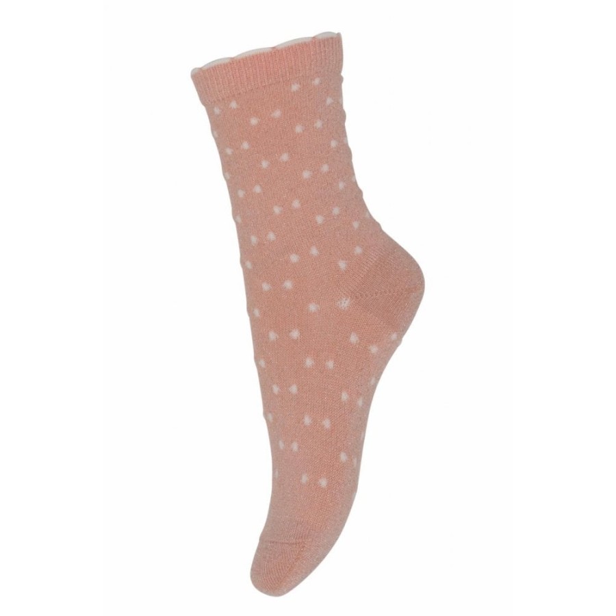 Clothing & Accessories The Children's Shoe Company Socks | Ella 3Prs Socks In Guava