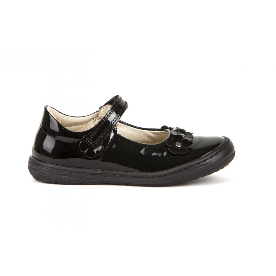 School Shoes The Children's Shoe Company Mary Jane School Shoes | G3140074 Bumper Toe With Flowers