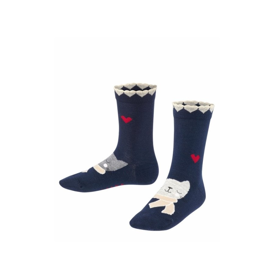 Clothing & Accessories The Children's Shoe Company Socks | Cat Socks