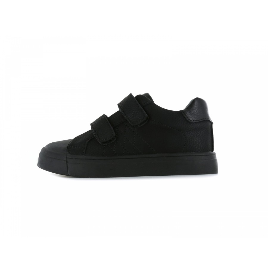 School Shoes The Children's Shoe Company Sporty School Shoes | Sh23W006-A Velcro Trainer Style School Shoe