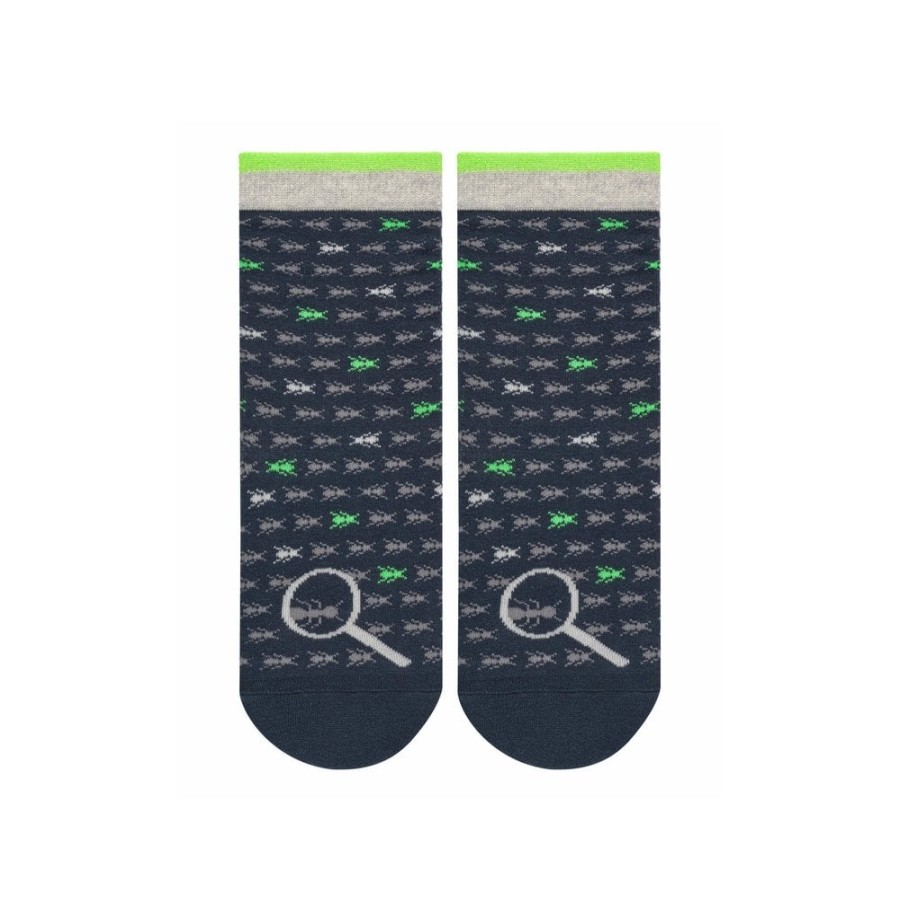 Clothing & Accessories The Children's Shoe Company Socks | Ant Stripes Socks