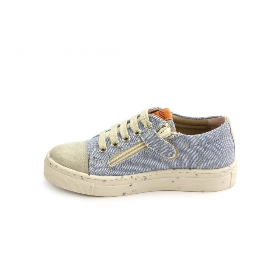 Boys The Children's Shoe Company Canvas | Tyler Laced Shoe In Ecotext