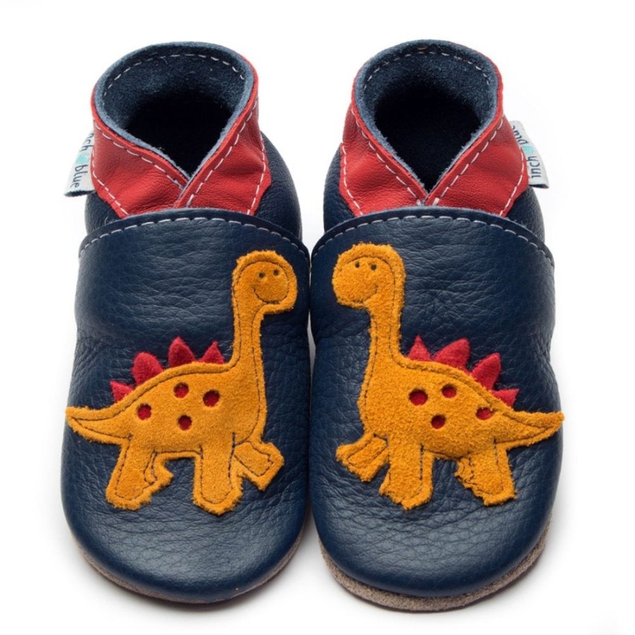 Boys The Children's Shoe Company Pram Shoes | Dino Navy