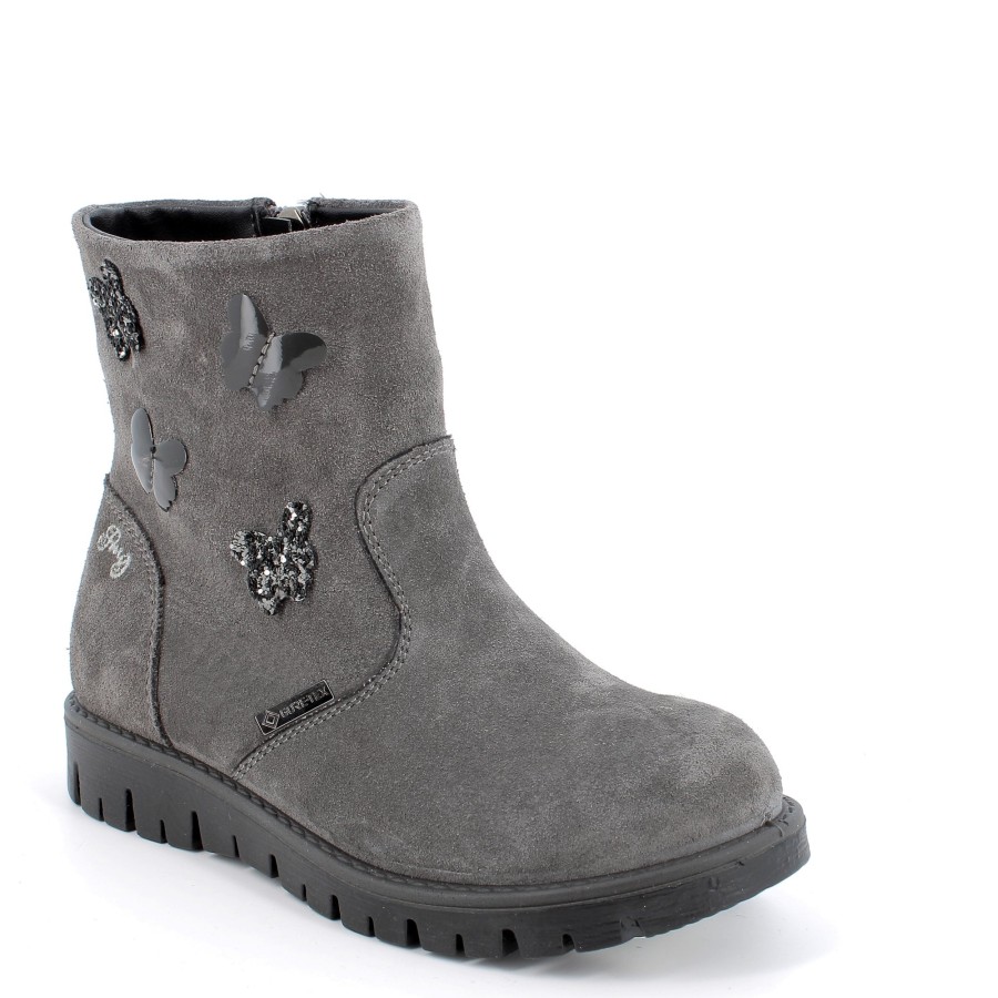 Girls The Children's Shoe Company Short Boots | Protgt 28725 Gore-Tex Suede Boot