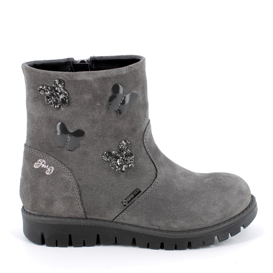 Girls The Children's Shoe Company Short Boots | Protgt 28725 Gore-Tex Suede Boot