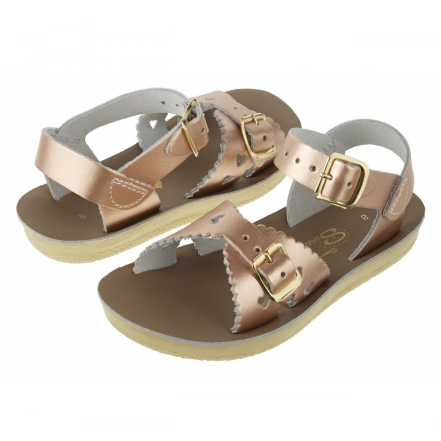 Girls The Children's Shoe Company Waterproof Sandals | Sweetheart Rose Gold