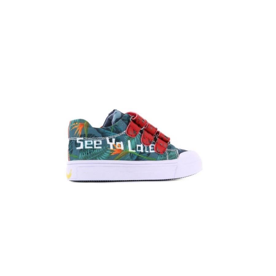 Boys The Children's Shoe Company Canvas | Alligator Canvas Shoe