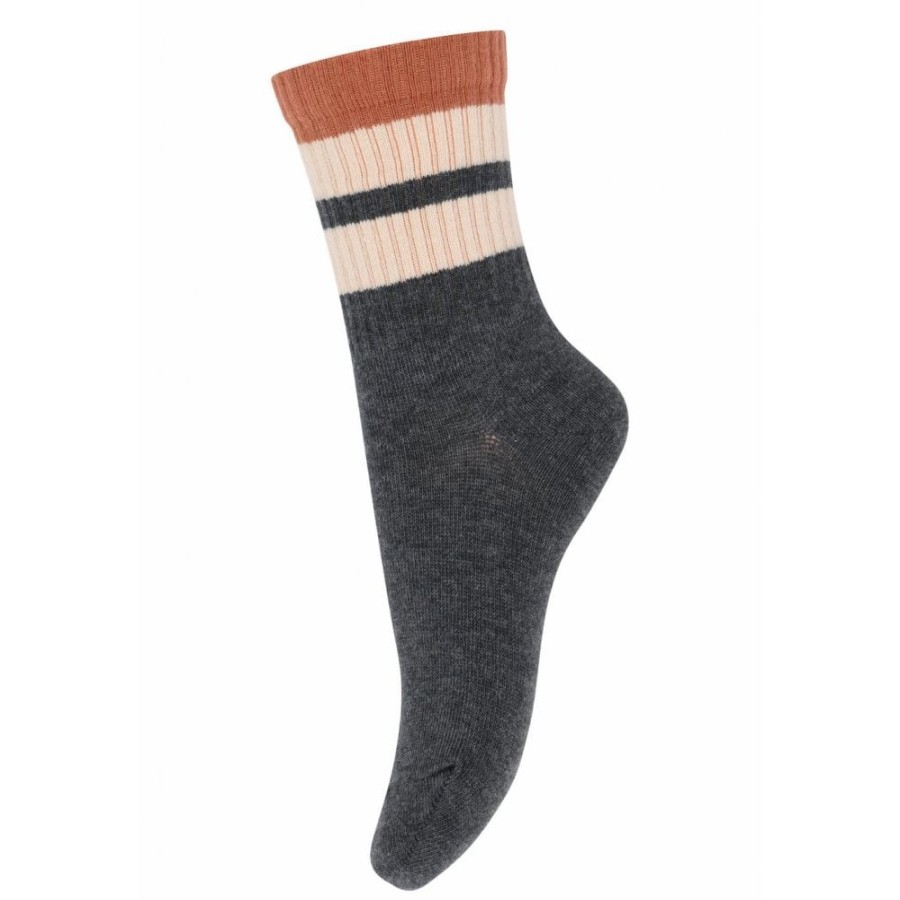 Clothing & Accessories The Children's Shoe Company Socks | Frej Socks In Dark Grey