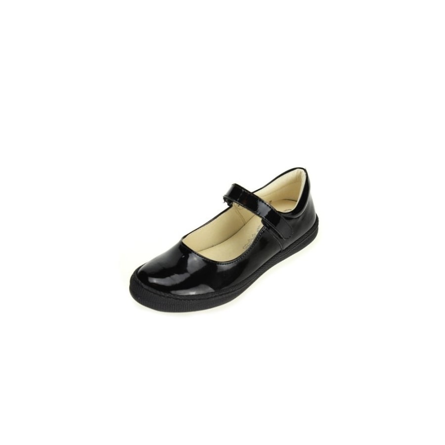 School Shoes The Children's Shoe Company Mary Jane School Shoes | Morine Mary Jane Black Patent