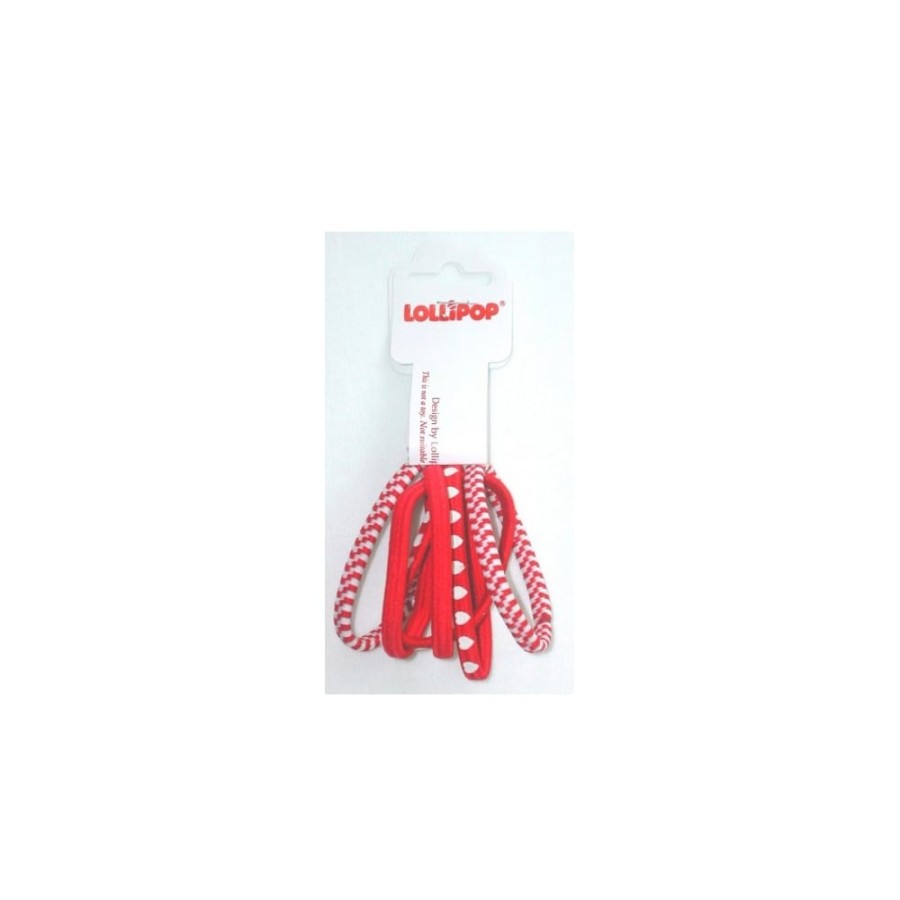 Clothing & Accessories The Children's Shoe Company Hair Accessories | Hair Bobbles Red Assorted